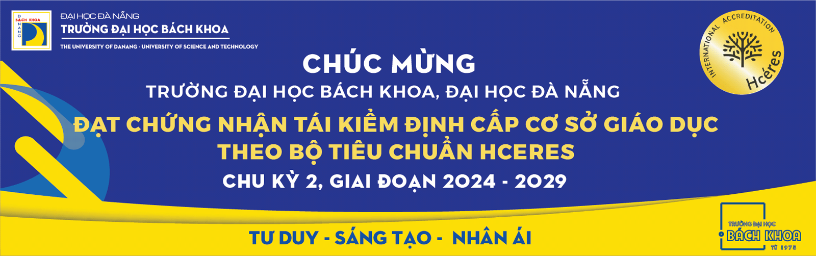 Chứng nhận tái kiểm định HCERES chu kỳ 2